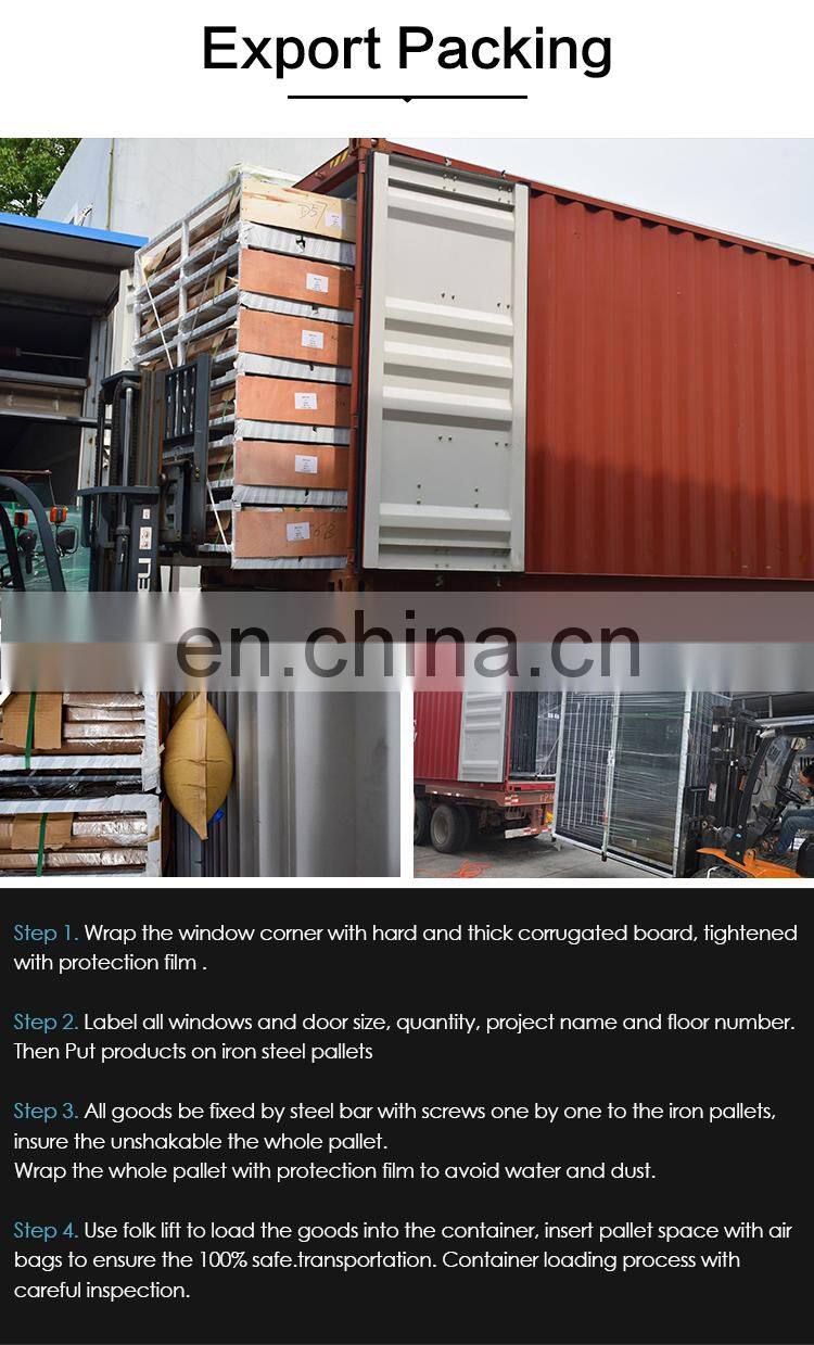 American style aluminum folding bifolding glass door for balcony used NAMI-AAMA,NFRC,NAFS-11