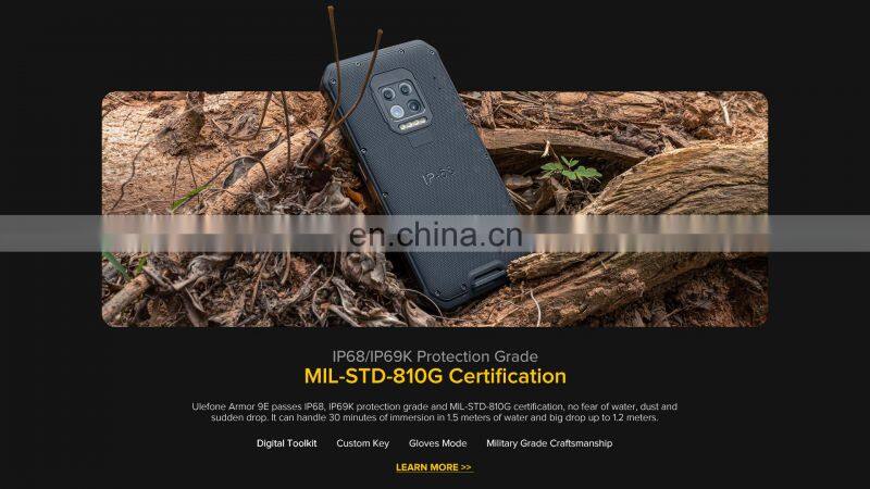 Ulefone Armor 9E Rugged Phone, 64MP Camera, 8GB+128GB