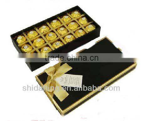 custom chocolate paper packaging