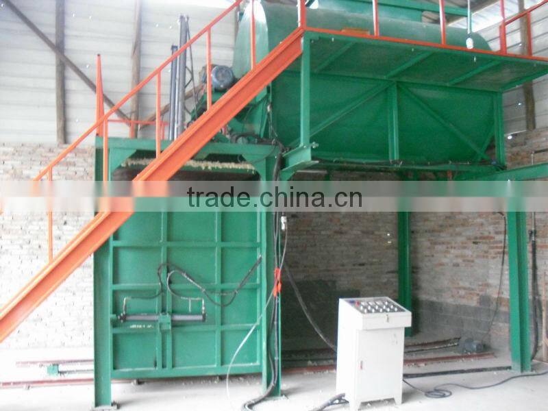Waste foam sponge rubber scraps recycle shredder machine