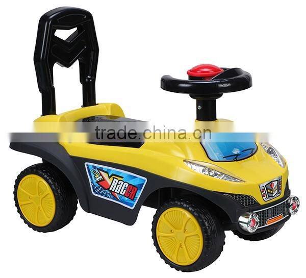 Hor Sale Music Kids or Baby Plastic Ride On ToyCar BM81-50Q(yellow)