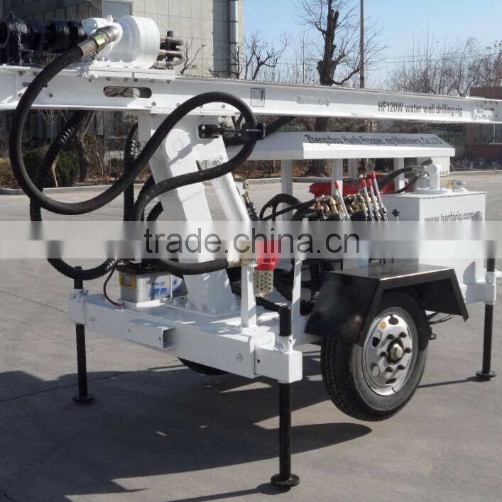 HF120W DTH Hammer Water Well Drill Machine