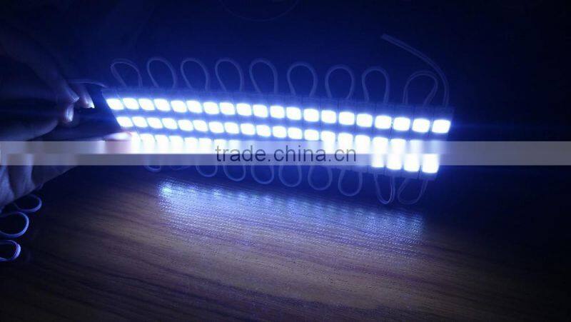 led module 5730 CE and Rohs certification Korea Samsung Injection 3 leds module with140 degree lens
