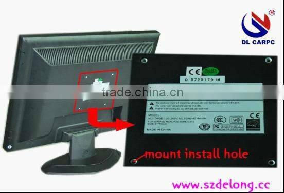 Hot Sales Bulk 19Inch TFT Monitor With HDMI/AV Input LCD Monitor 12 Volt