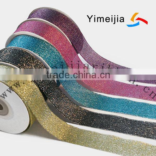 flying girls and snow flowers printed white grosgrain ribbon