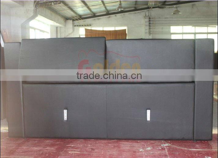 2830# Foshan Furniture leather king size oak headboard