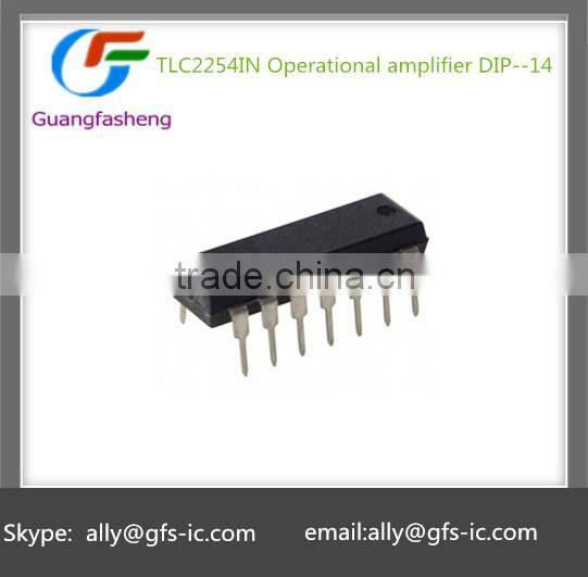 IC TLC2254IN Operational amplifier DIP--14