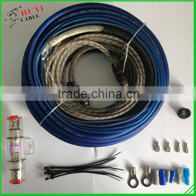 Low price 4GA Car Audio Amp wiring Kit