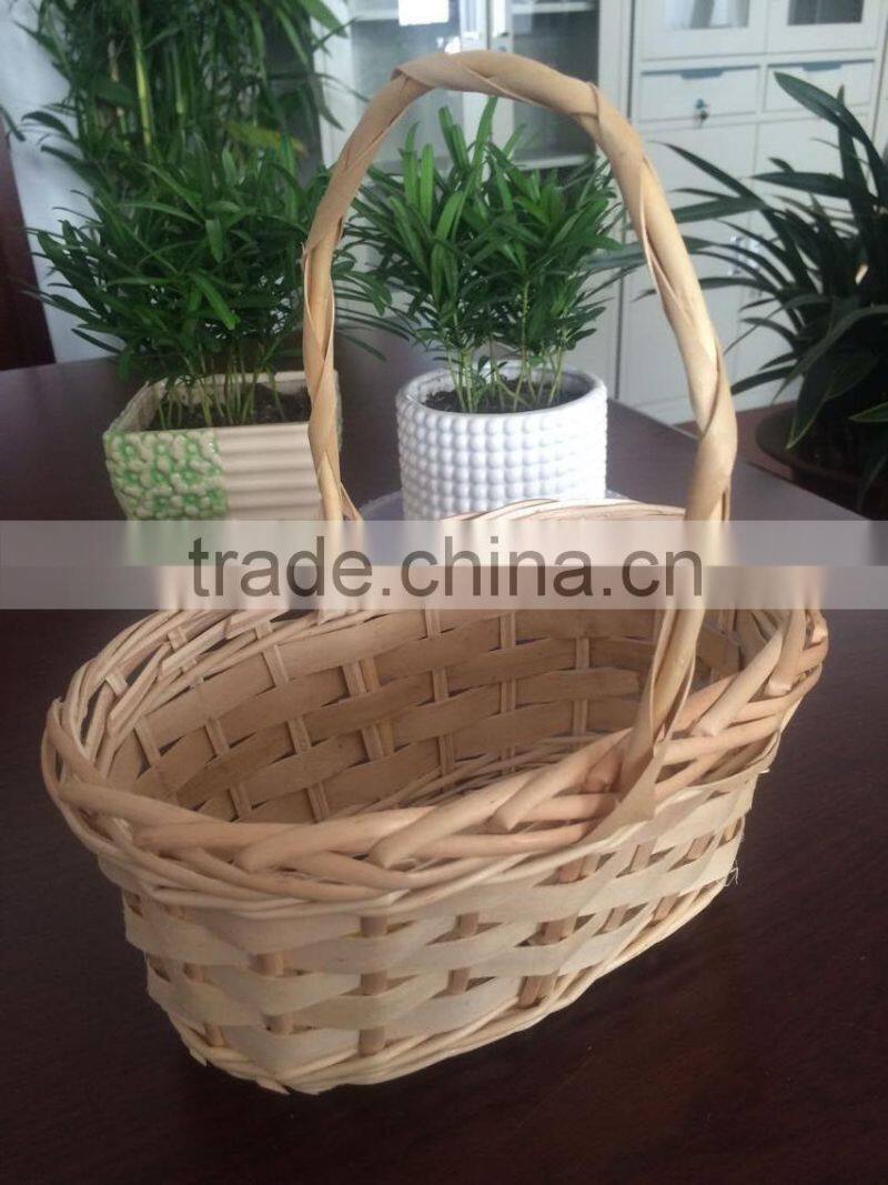 Factory cheap oval wicker gift basket wholesale,wicker willow bath sets