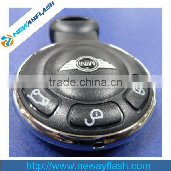 metal skull usb flash drive necklace