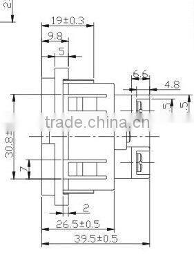 10A 16A 250V Euro AC sockets and switches