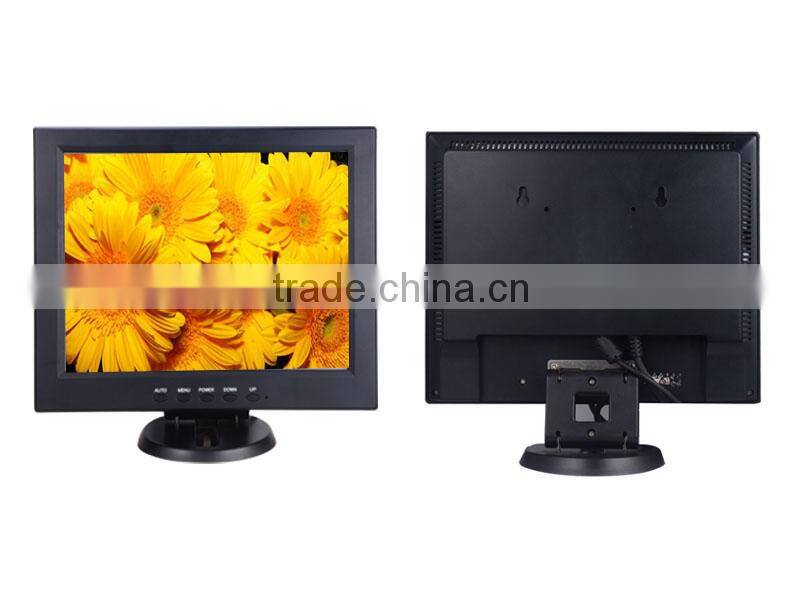 DTK-1208 VGA Input 12 Inch LCD Monitor For POS Terminal Register
