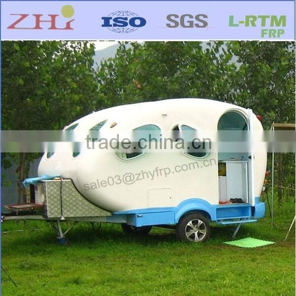 Custom Small Camping Fiberglass Trailer Caravan Accessories