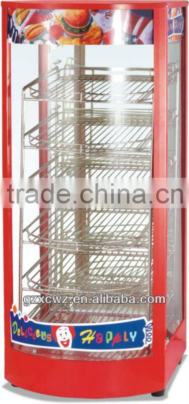 6-Layer pizza heating warming showcase