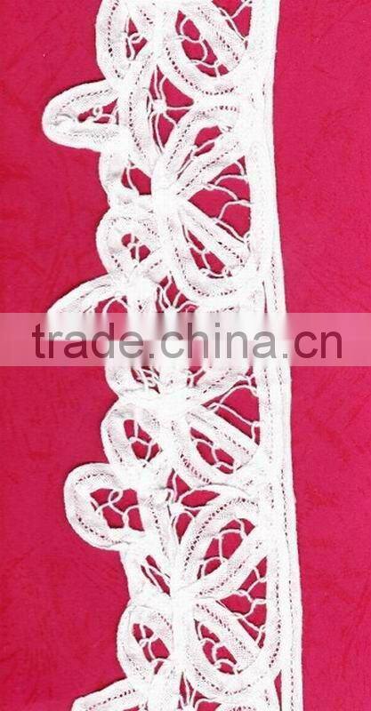 100% cotton hand made crochet lace