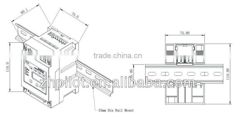 PILOT PMAC201HW Multi channel modbus energy meter