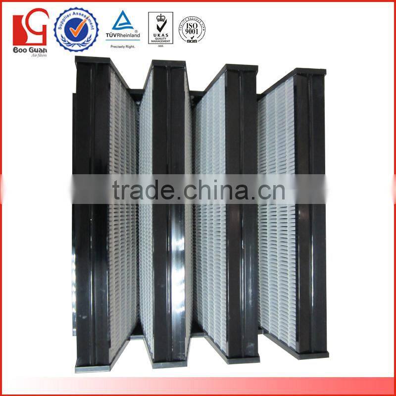 Supply activated carbon air filter