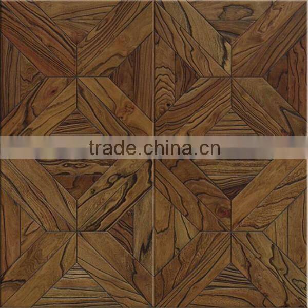 elm wood flooring in art parquet design
