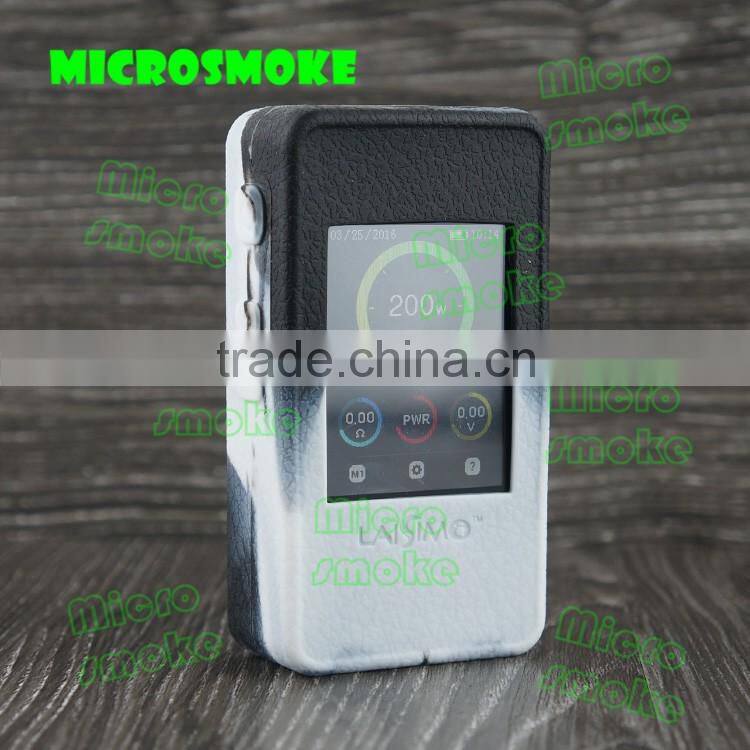 2016 RHS 100% Authentic Laisimo L1 200w tc silicone case high quality silicone sleeve for Laisimo 200watt box mod