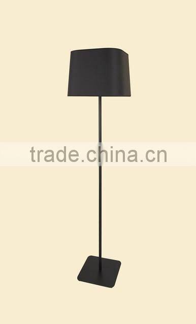 White Linen Rectangle Shade Brushed Steel Base Bold Modern Design Asymmetry Table Lamp