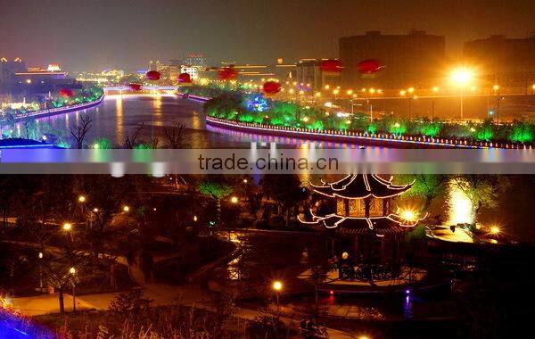 18W Outdoor RGB linear LED wall washing light with DMX control