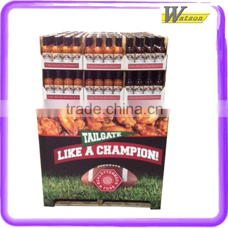cookies and biscuit packaging in tin box Cardboard Dump Bin Rack