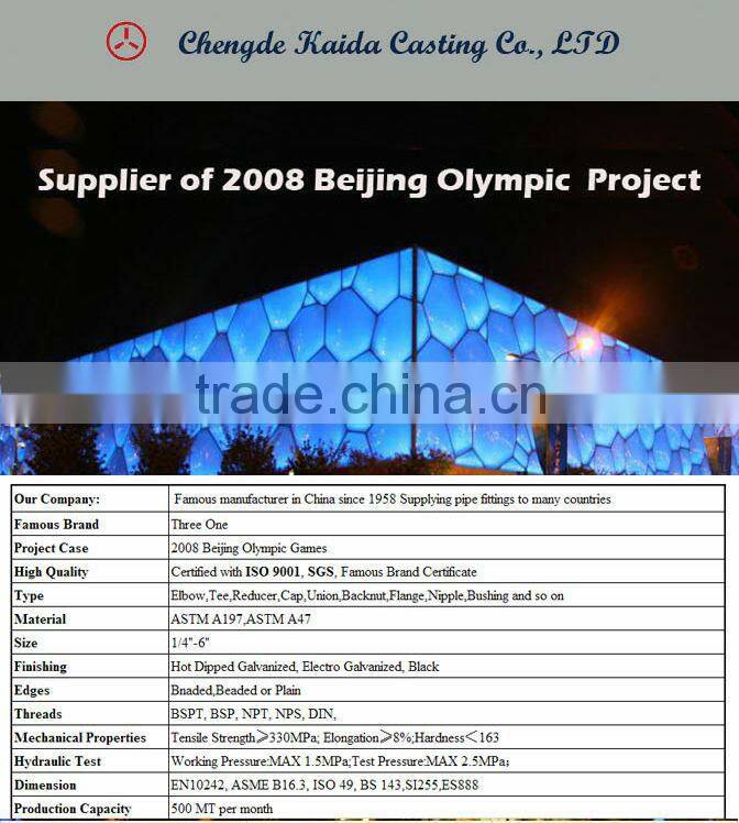 malleable iron pipe fittings coupling,ISO,SGS,UL,FM,TSE