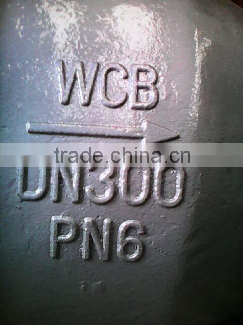 DN300GB Standard WCB AW actuatrs Pneumatic ball valve