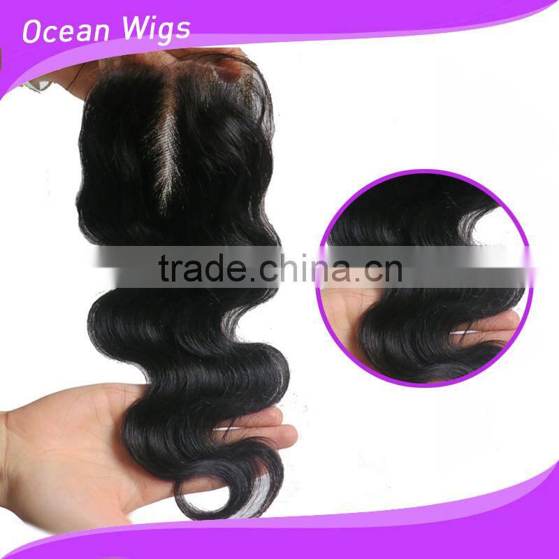 virgin hair bundles with lace closure, body wave, natural color