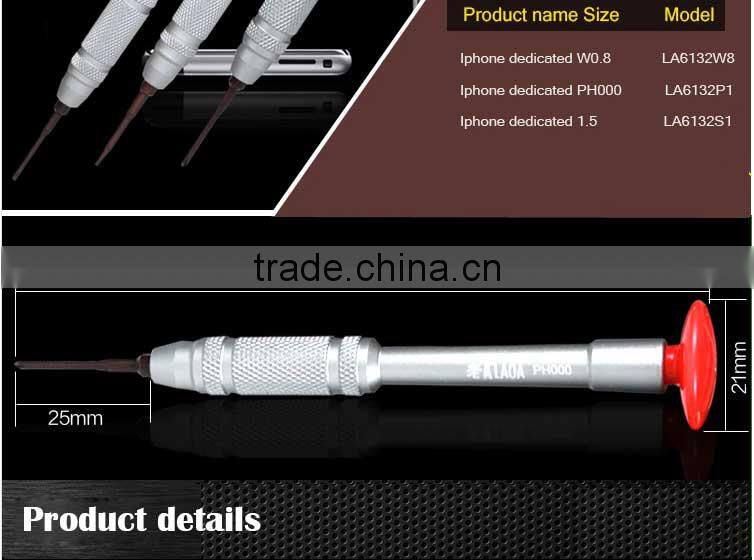 LAOA S2 material 9 in 1 precise screwdriver cellphone repair set