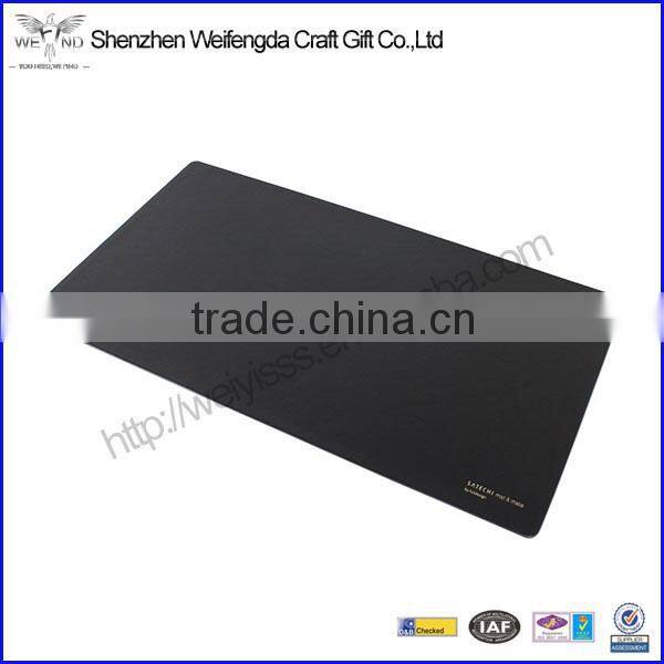 Black Desk Pad & Protector Leather Desk Pad for desktops and laptops