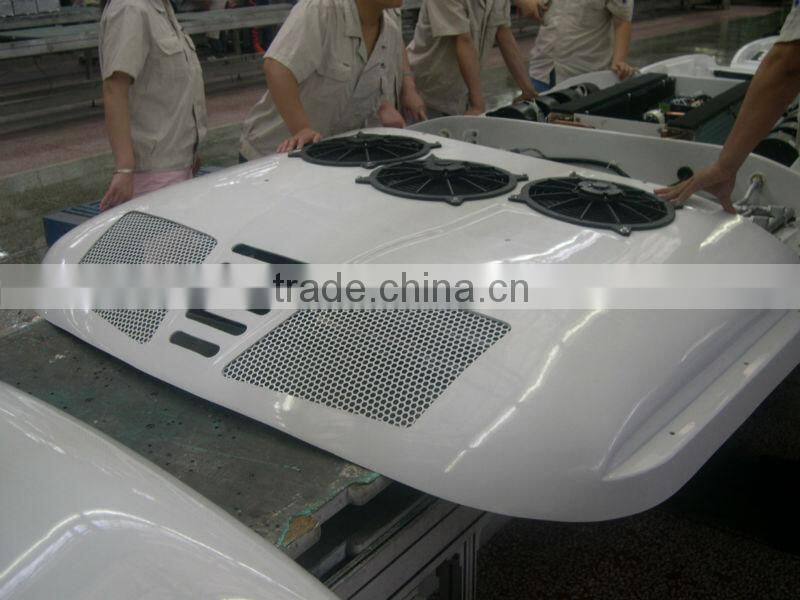 Hot Selling 12/24v 20KW auto roof mounted air conditioner system for 7~8m passenger bus for sale