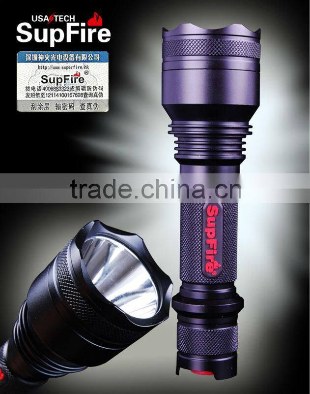 SupFire flashlight rechargeable tube led lights