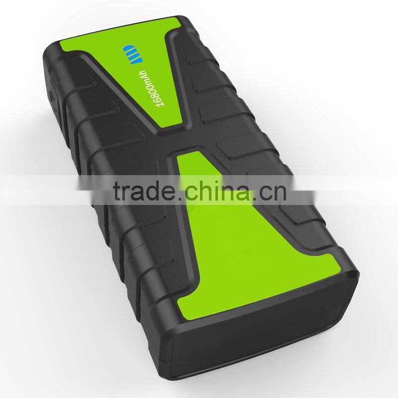 16800mAh 12V 800A Peak Portable Multi Function Car Jump Starter Power Bank