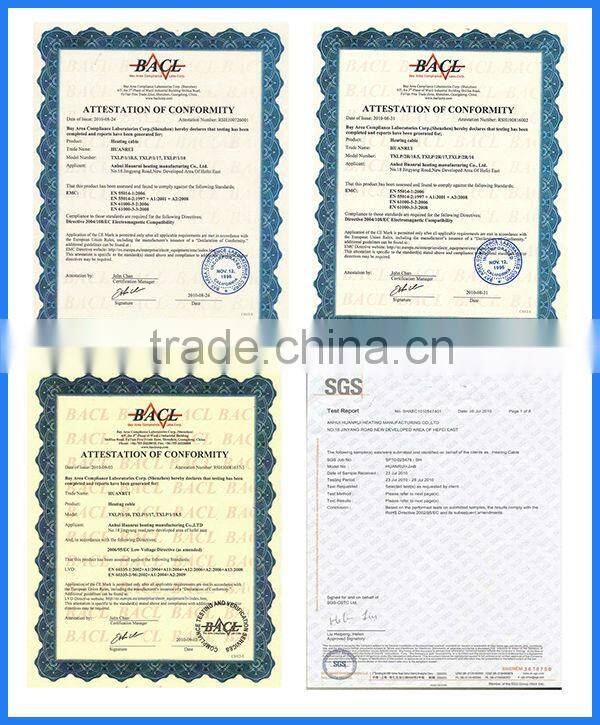 Outdoor Garage Walkway Snow Melting Heated Mats for Driveway