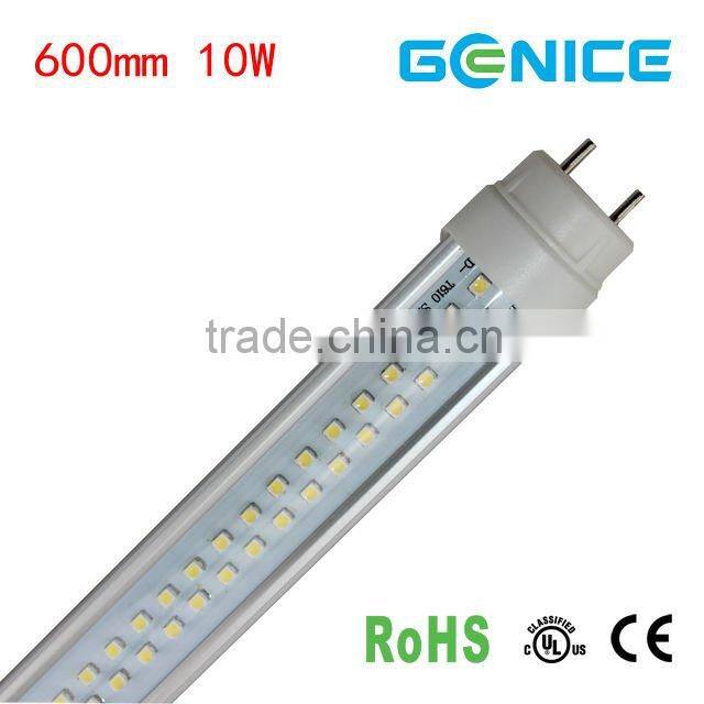 three years quality guarantee high lighting 10W 1200lm led tube t8