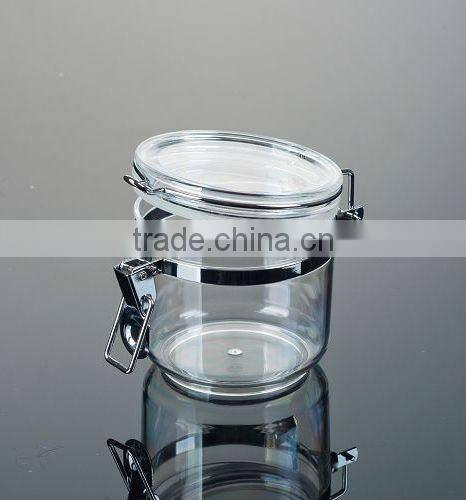 High grade Plastic AS cosmetic jar 8oz