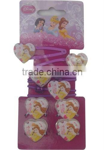 OEM SERVICE--8PCS PRINCESS HAIR ACCESSORIES SET