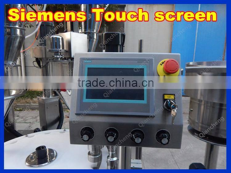 Shanghai factory Automatic powder filling and capping machine,powder filler