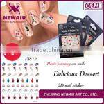 2016 artificial girl for sex gold silver metallic water transfer printing temporary tattoo sticker