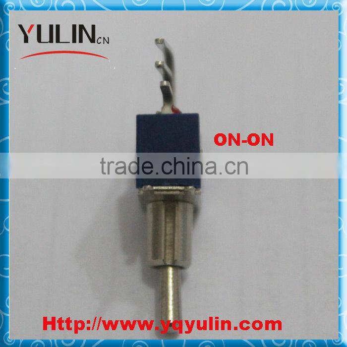 3 Long Pins 48Vac ON-ON Mini Toggle Switch