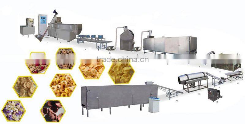 breakfast cereal making equipment / processing line