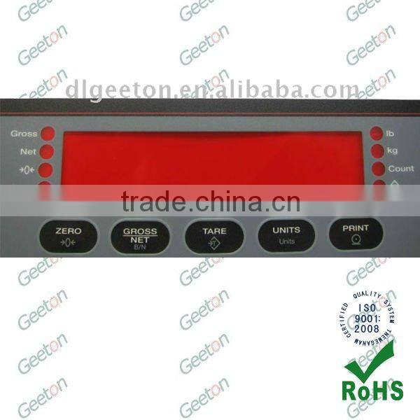 Custom Embossed Push Button Membrane Switch Keypad With PCB