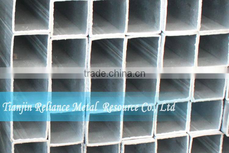 DIAMETER 50*50MM PRE ZINC COATING SQUARE STEEL TUBE