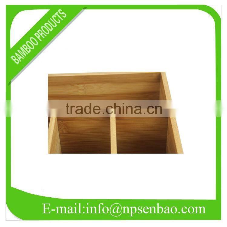 New wholesale bamboo storage box for sundries