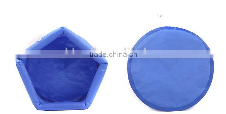 Outdoor camping travel tourism folding inflatable foot basin