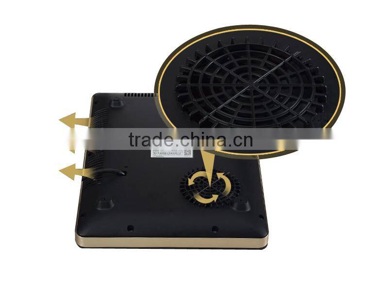 Golden aluminum allory housing electric radiator gel stove high temperature glass