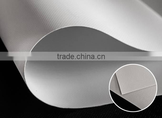 PVC coated trade show material for outdoor