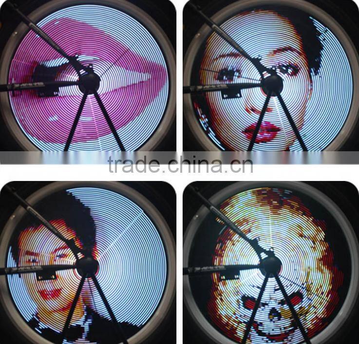 LED Programmable Wheel Light Fun Bicycle Lights