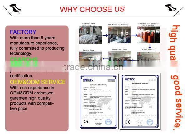 GS-8040 aluminum 3 led extending work power light led torch with magnet